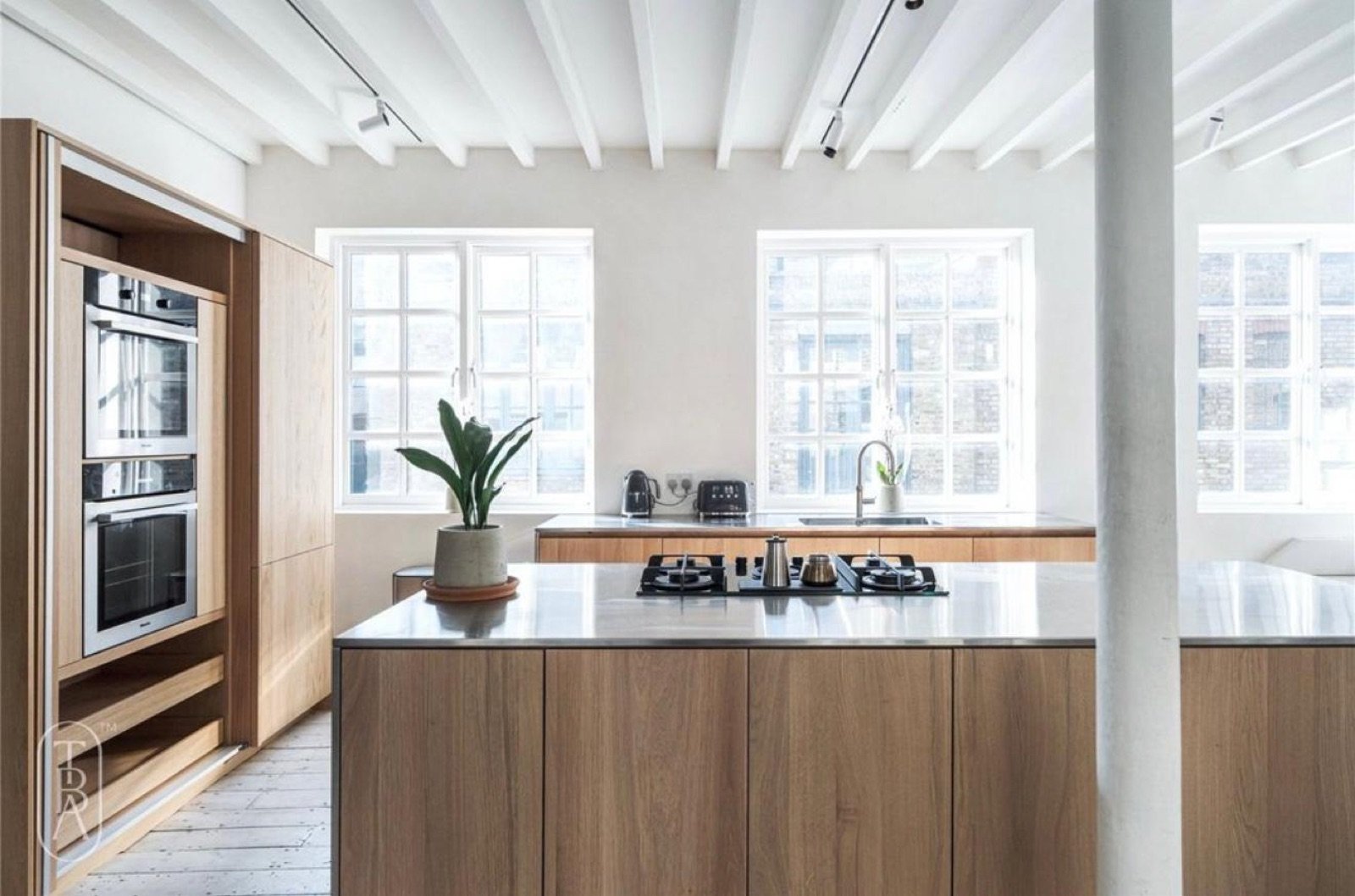 Interior renovation - modern kitchen