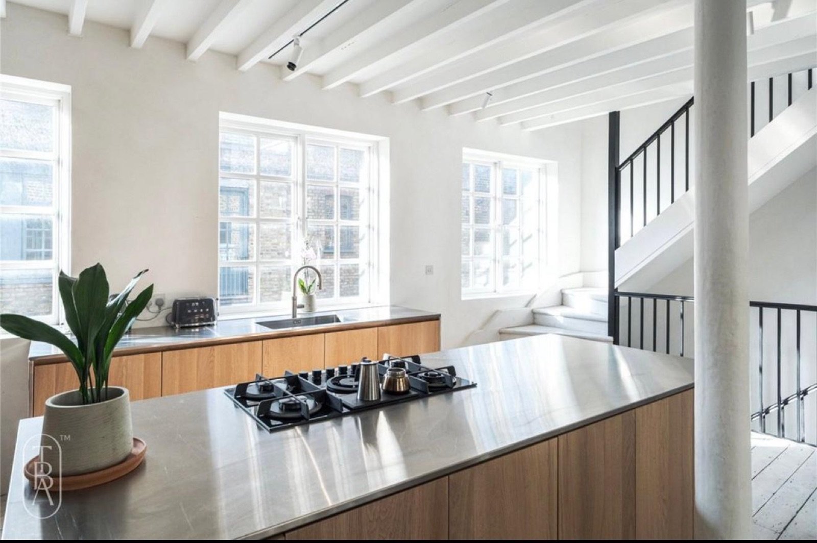 Kitchen & Mezzanine Stair