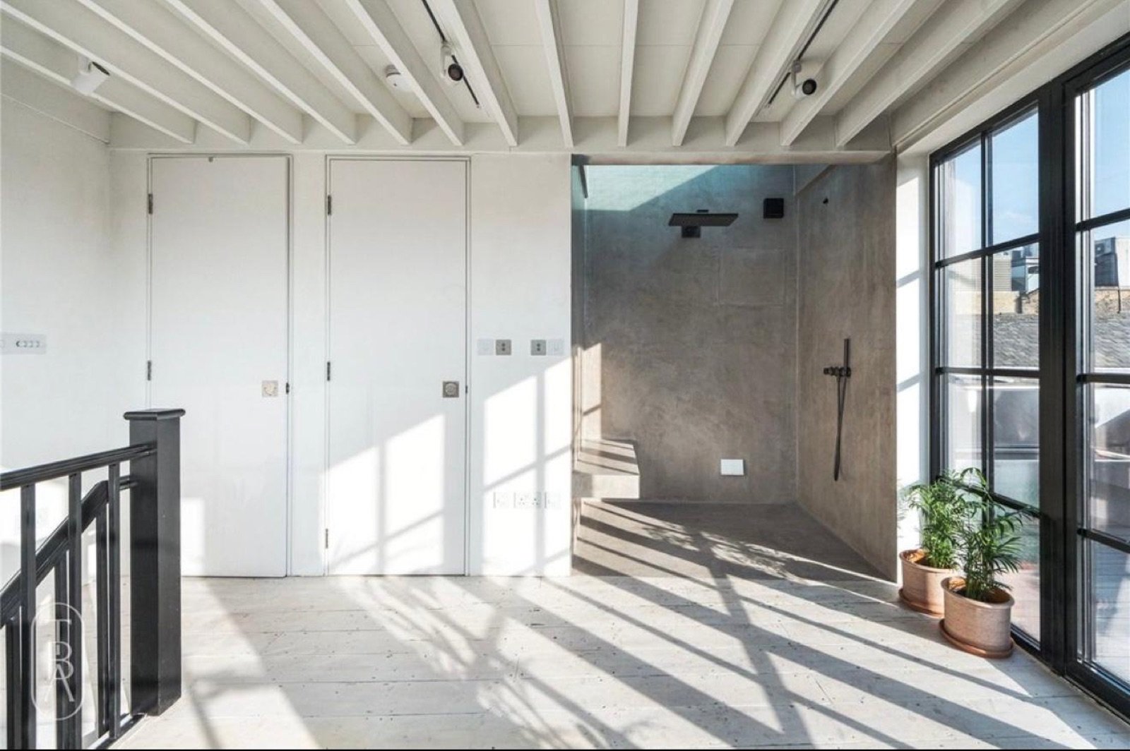 Concrete Shower Room