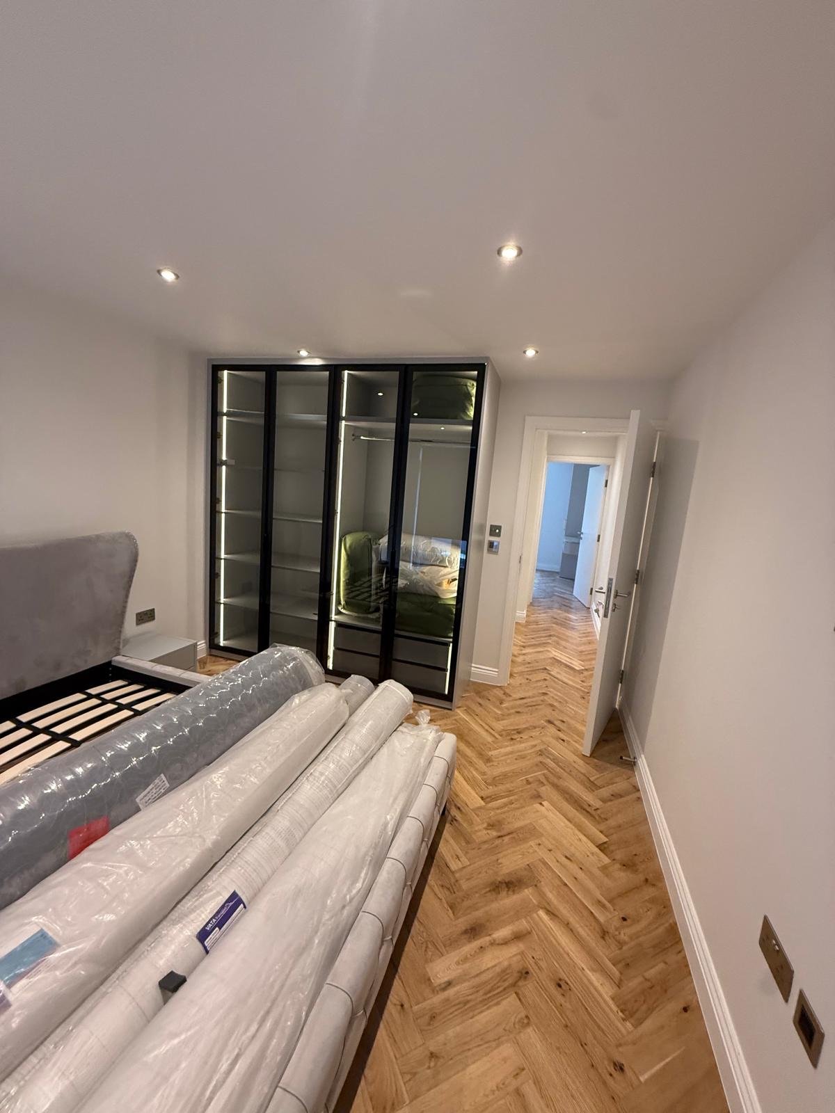 Bedroom & Crittall Wardrobe