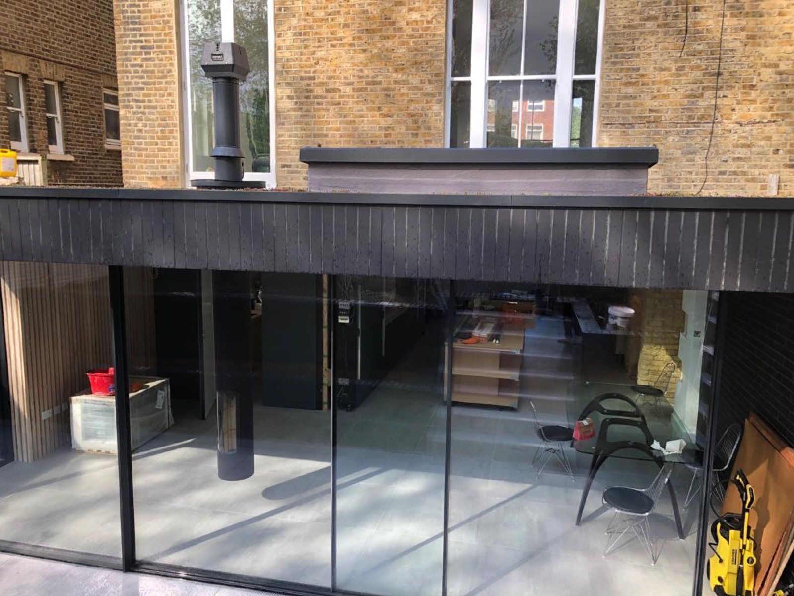 Black Brick & Glass Extension
