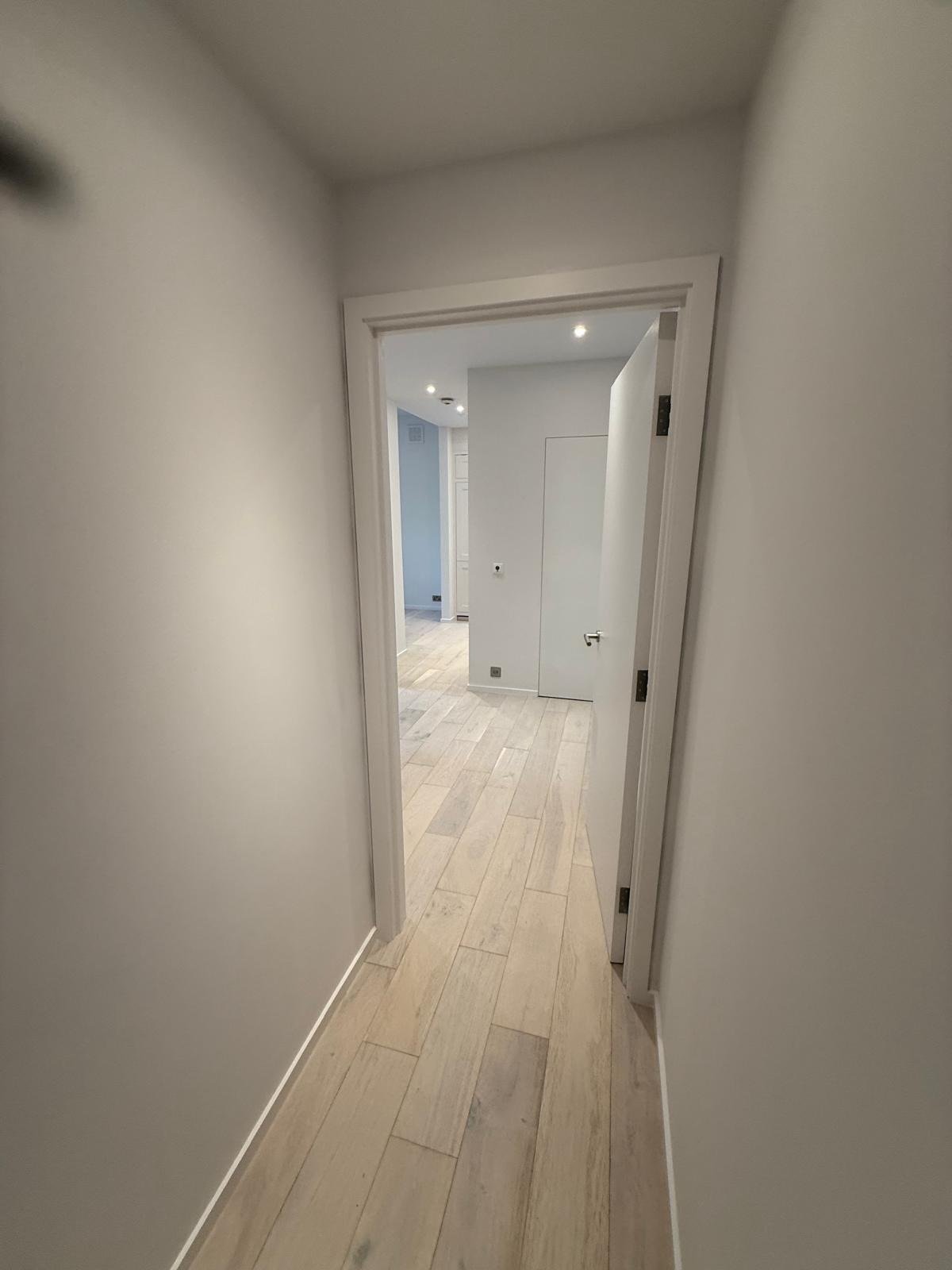 Hallway with Doors
