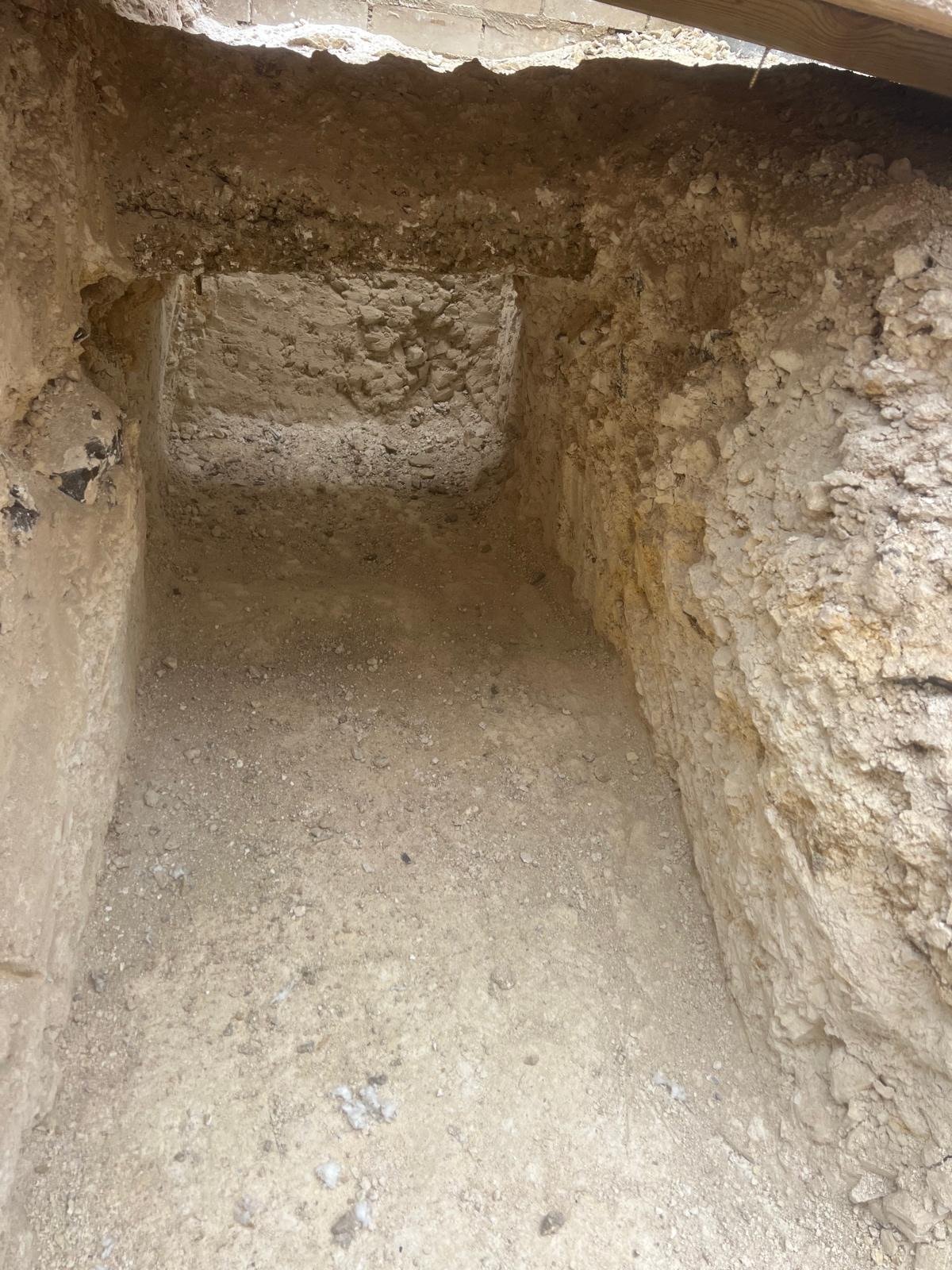 Inside Foundation Trench