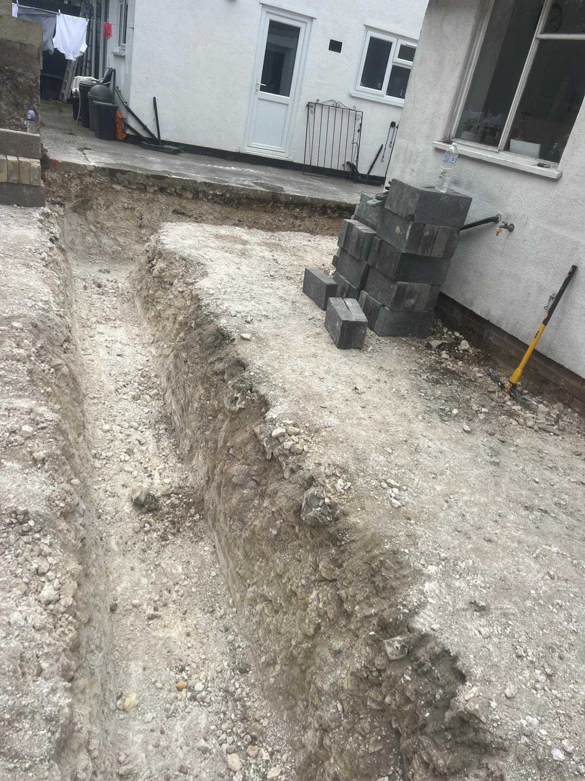 Foundation Trenches & Blocks
