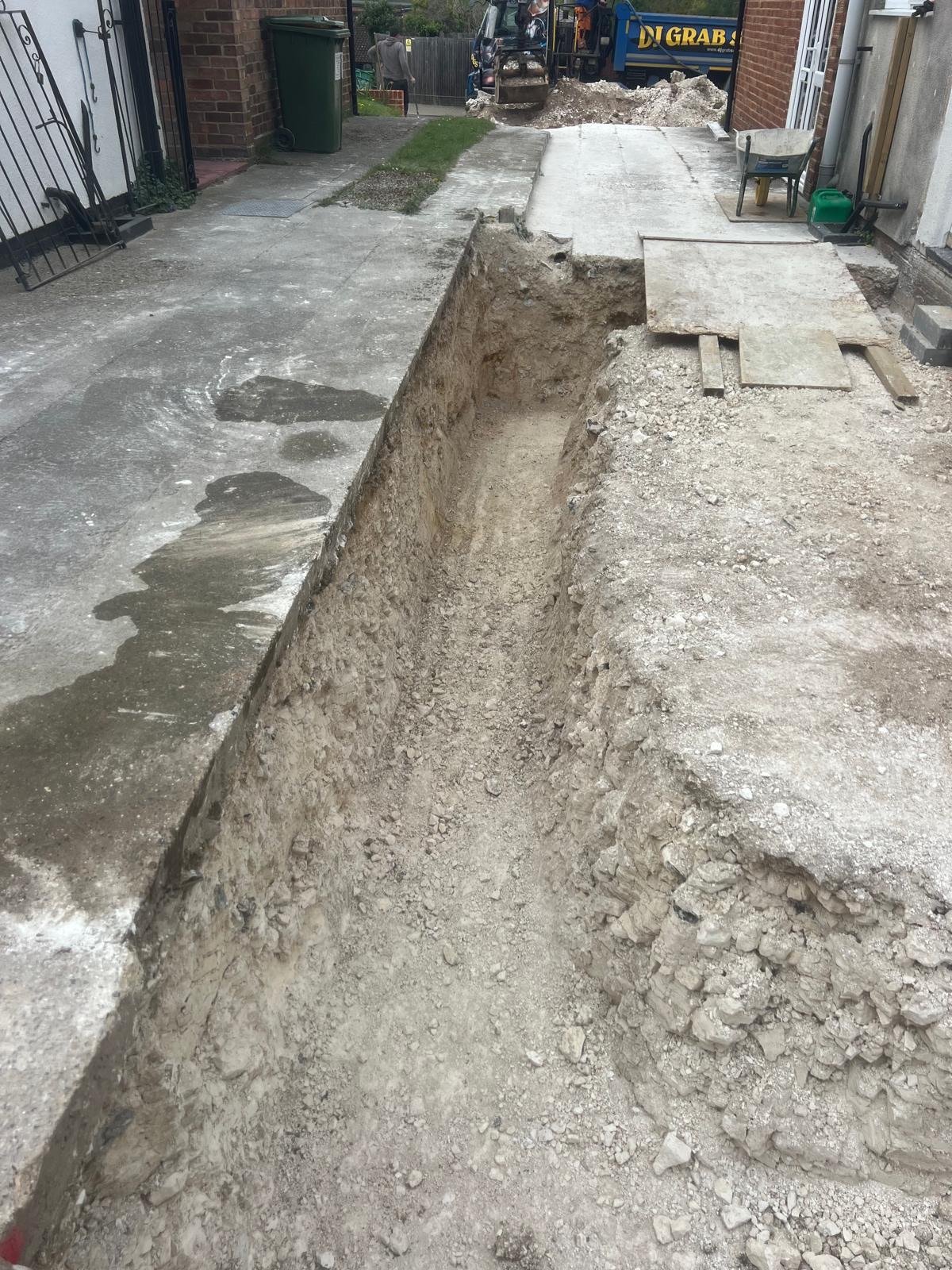 Foundation Trench - Side